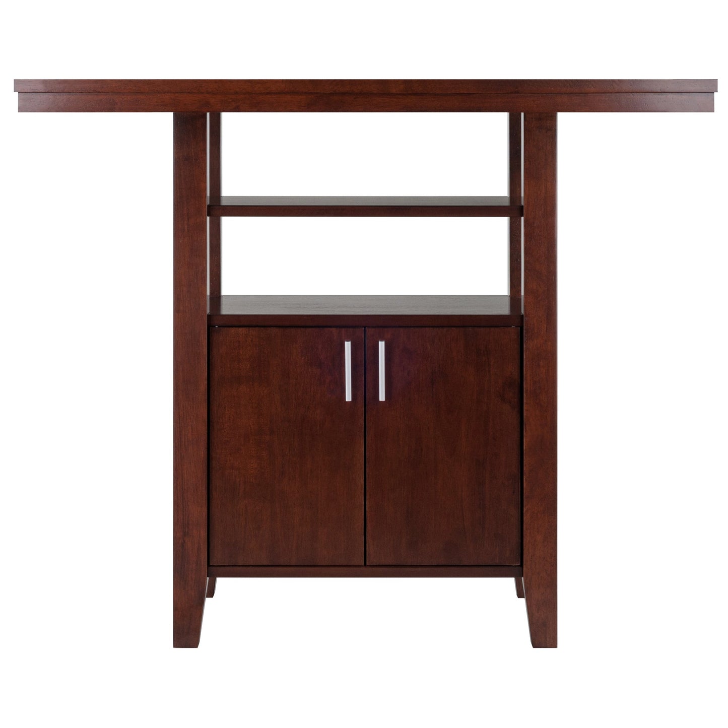 Albany High Table with Cabinet, Walnut