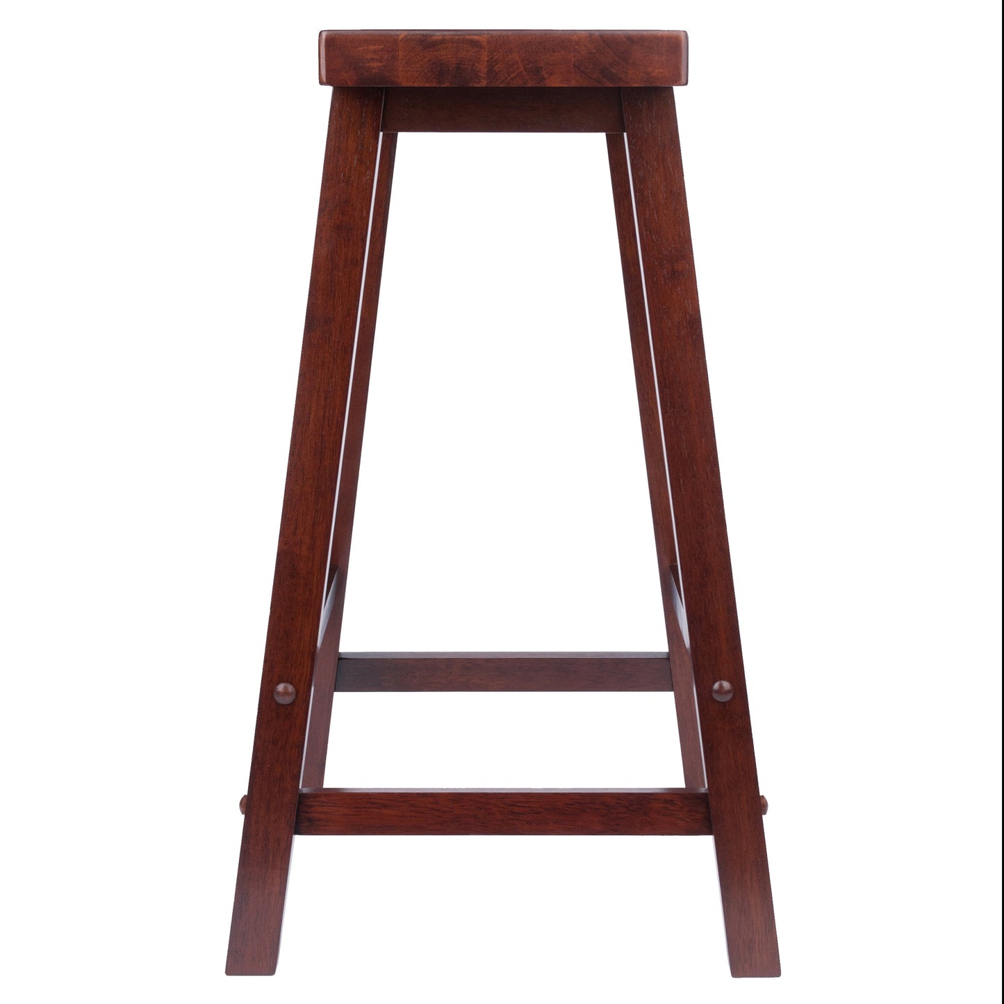 Satori Saddle Seat Counter Stool, Walnut