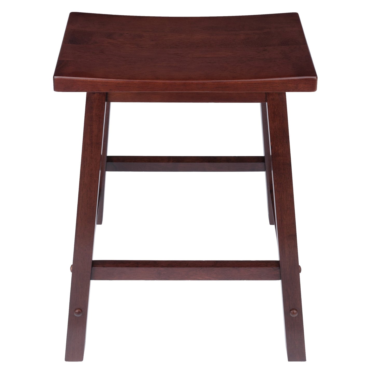 Satori Saddle Seat Counter Stool, Walnut