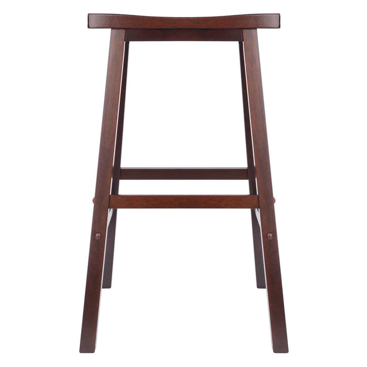 Satori Saddle Seat Bar Stool, Walnut