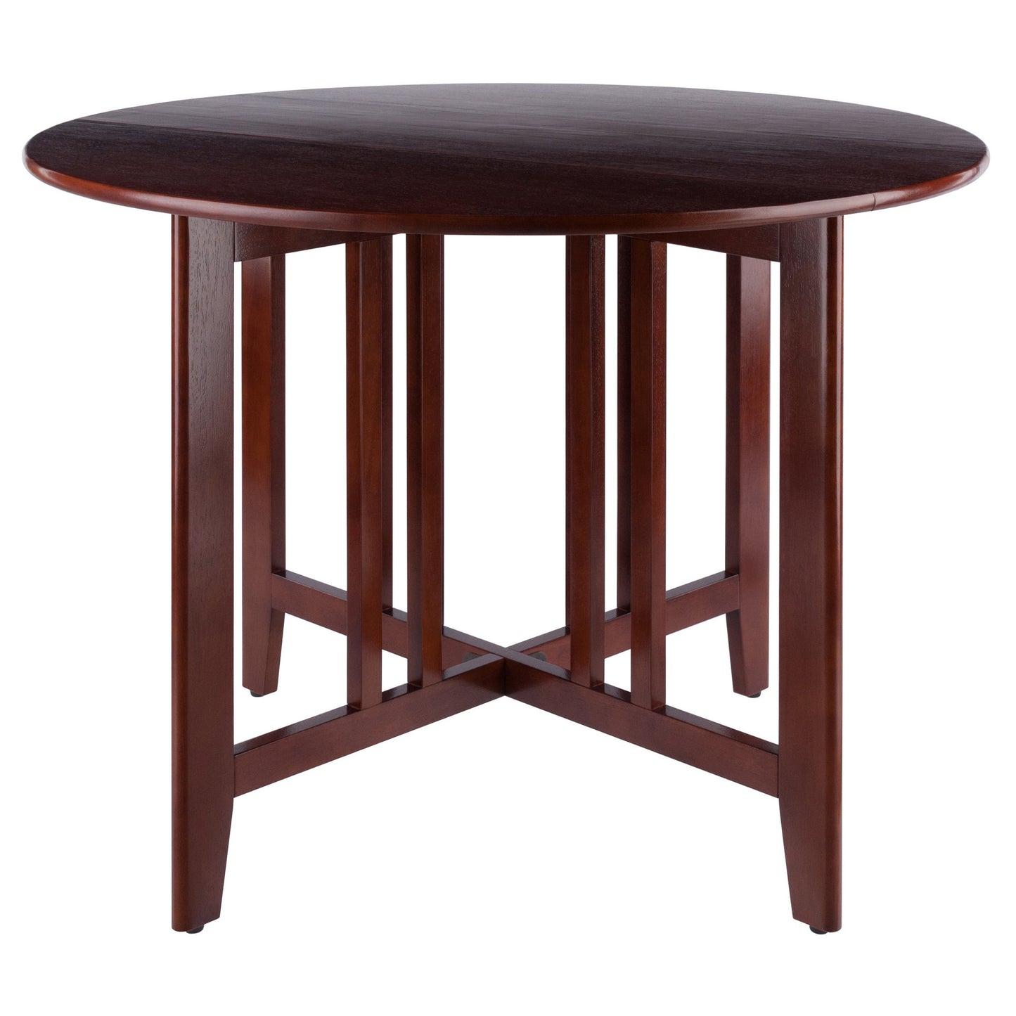 Alamo Double Drop Leaf Dining Table, Walnut