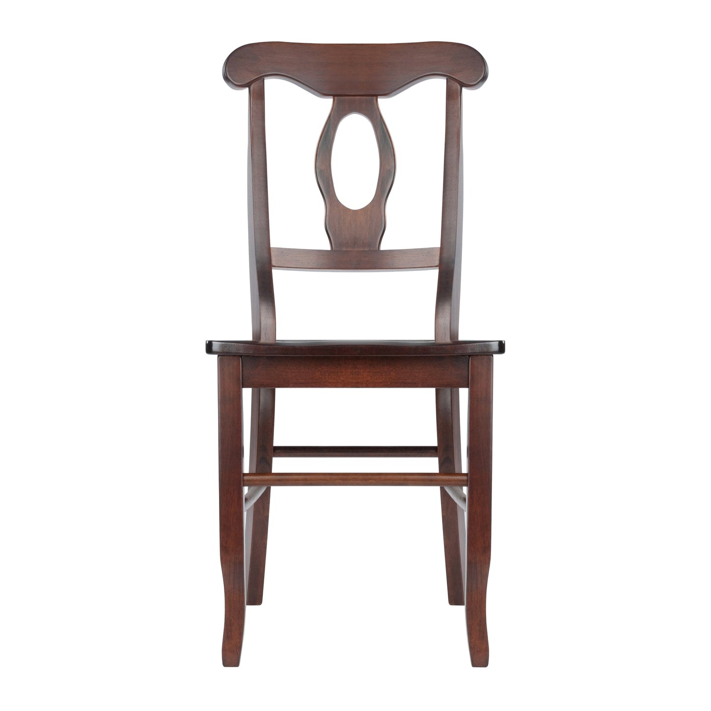 Renaissance 2-Pc Key Hole-back Chair Set, Walnut