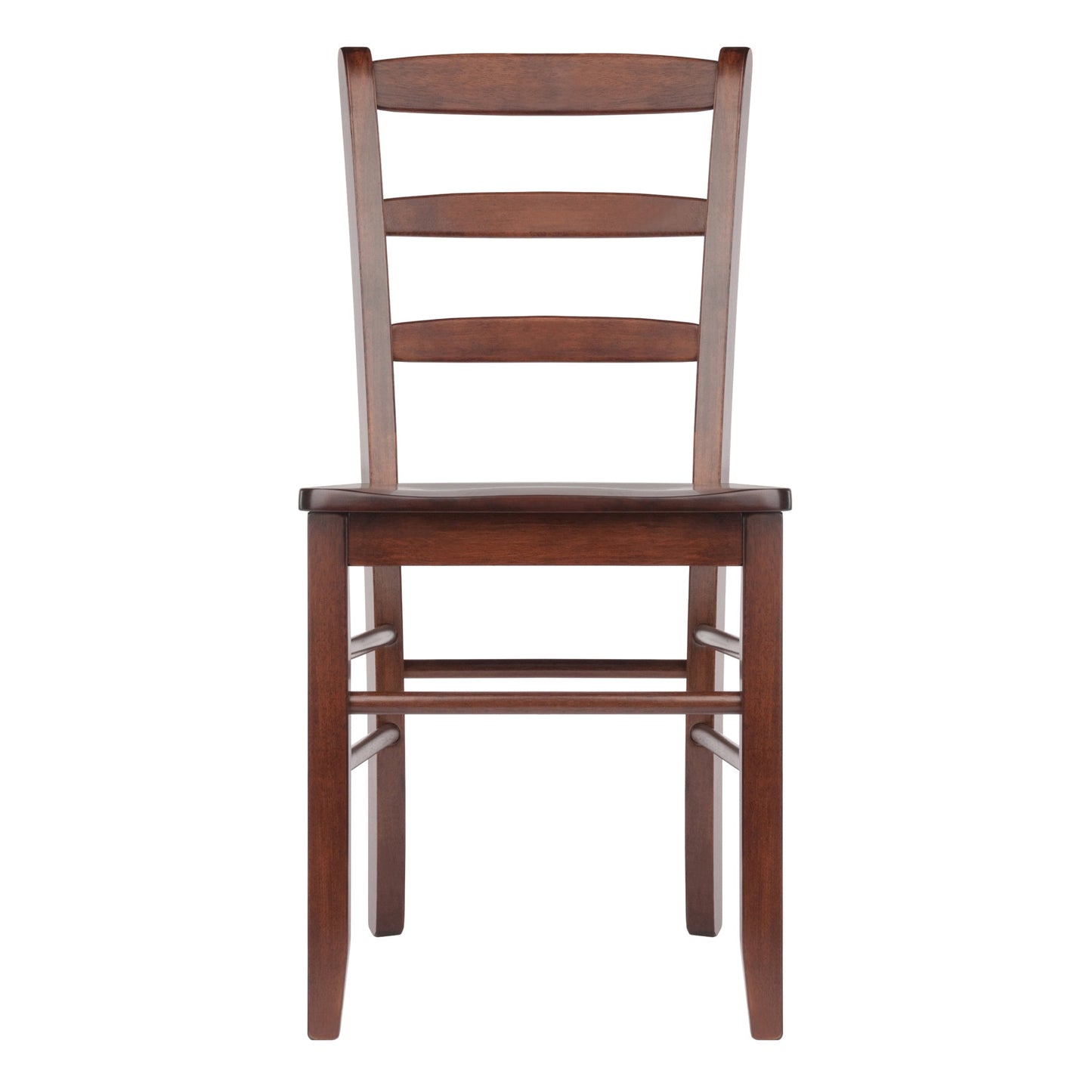 Benjamin 2-Pc Ladder-back Chair Set, Walnut