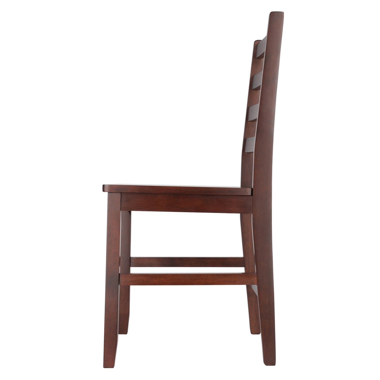 Hamilton 2-Pc Ladder-back Chair Set, Walnut