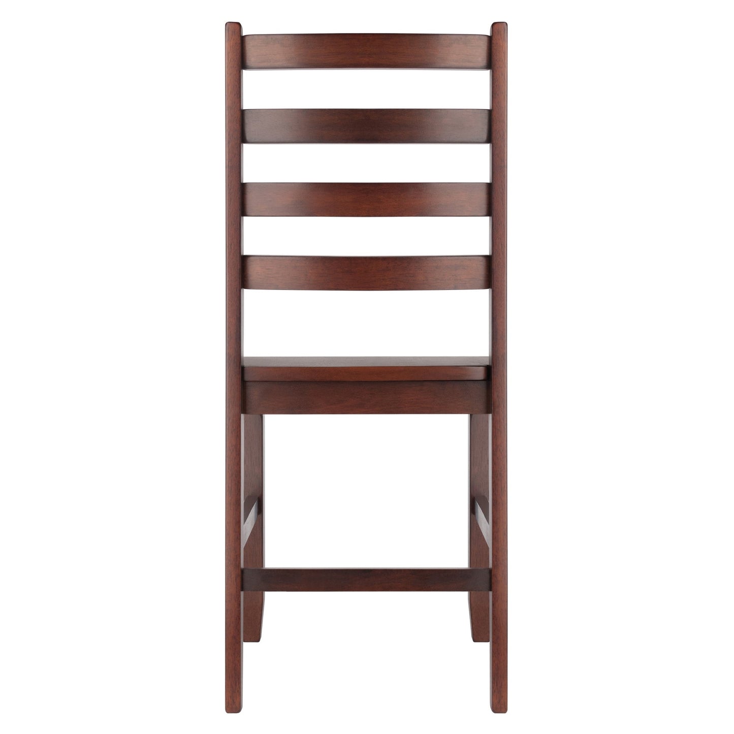 Hamilton 2-Pc Ladder-back Chair Set, Walnut