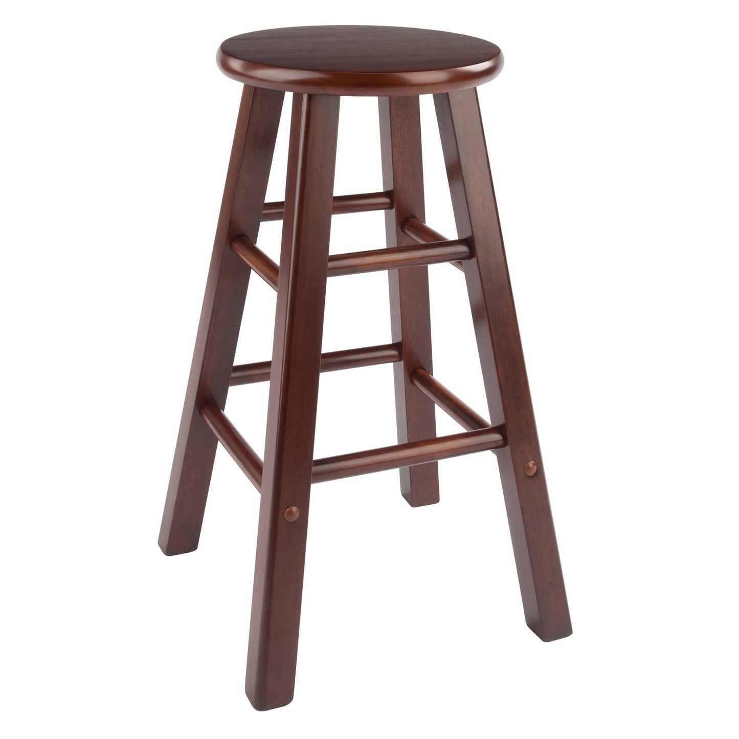 Element 2-Pc Counter Stool Set, Walnut