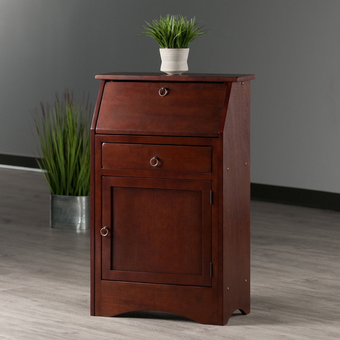 Regalia Secretary Desk, Walnut