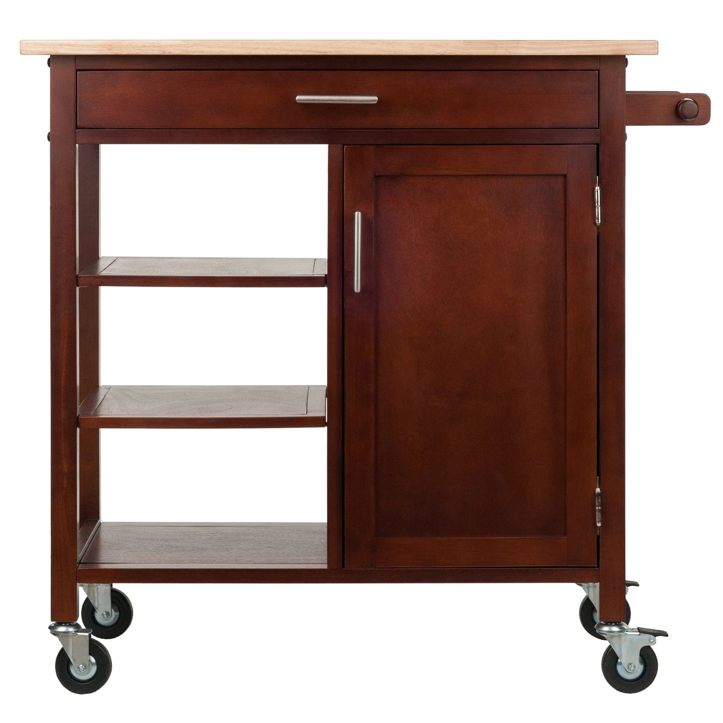 Marissa Kitchen Cart, Walnut