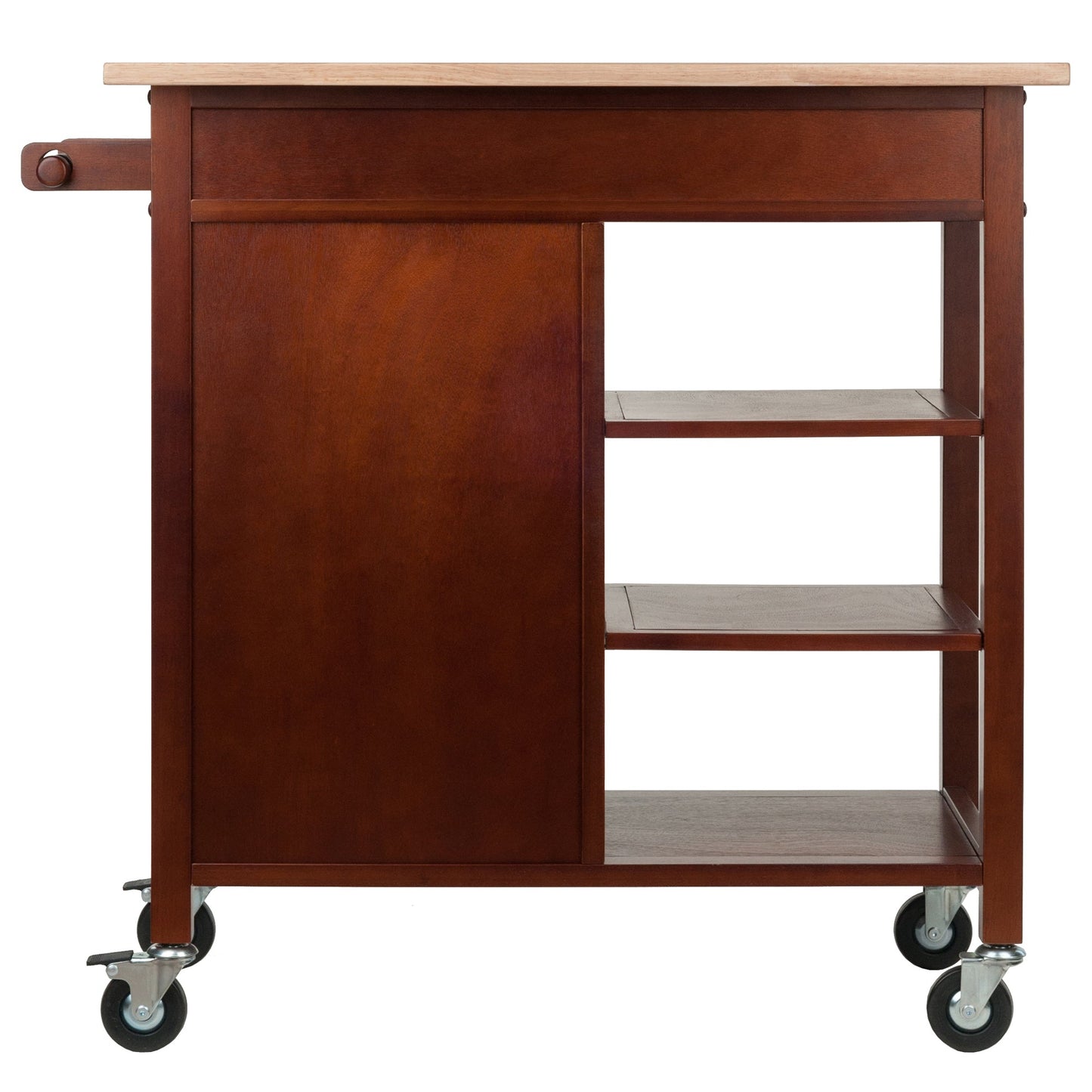 Marissa Kitchen Cart, Walnut