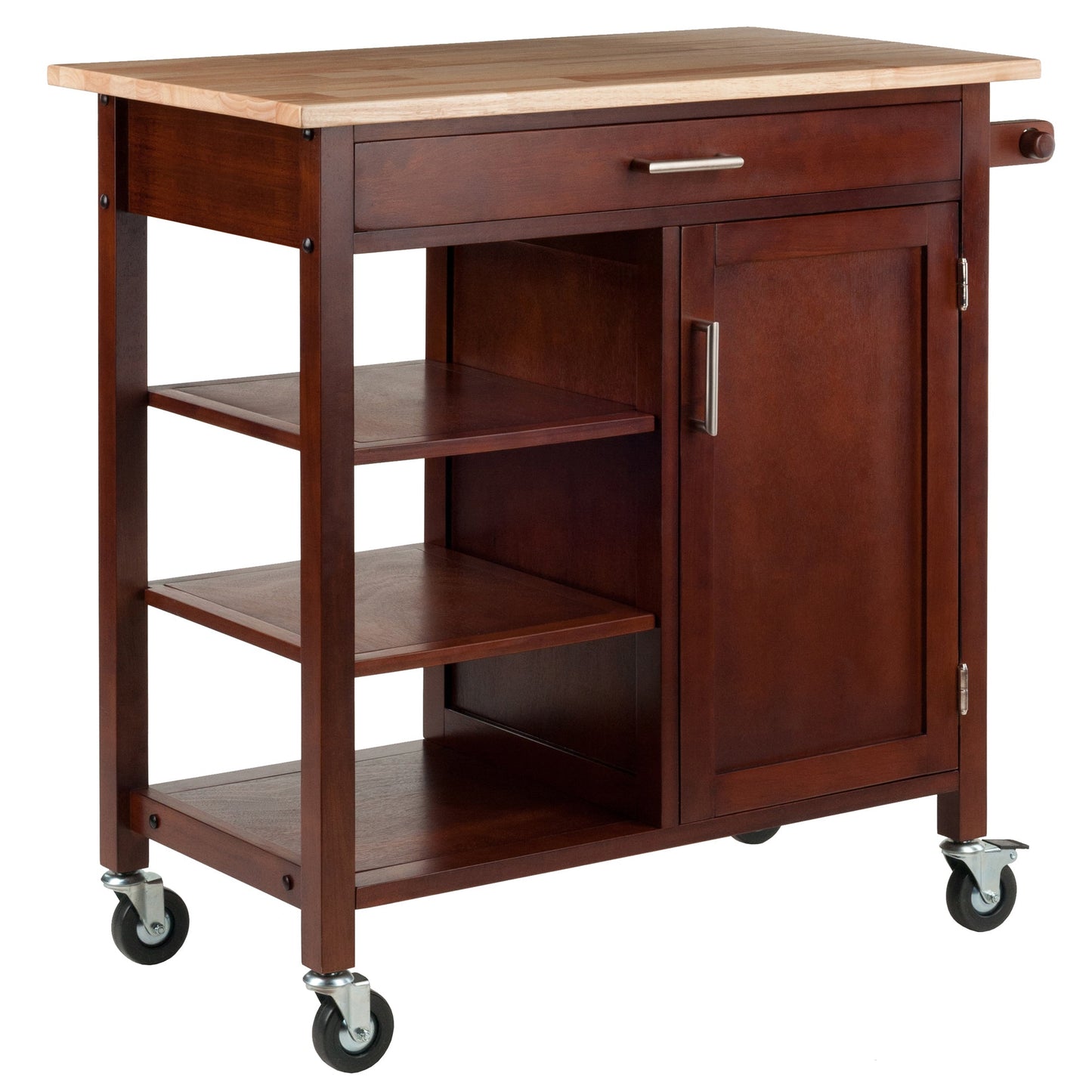 Marissa Kitchen Cart, Walnut