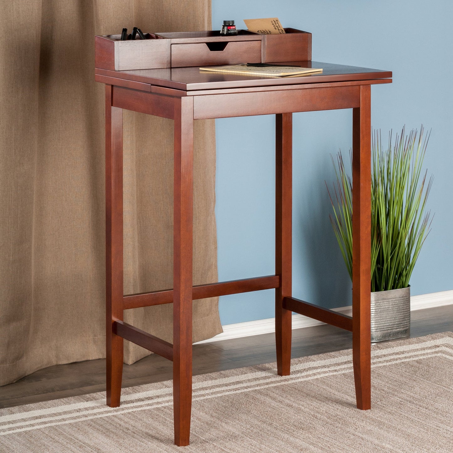 Archie High Desk, Walnut