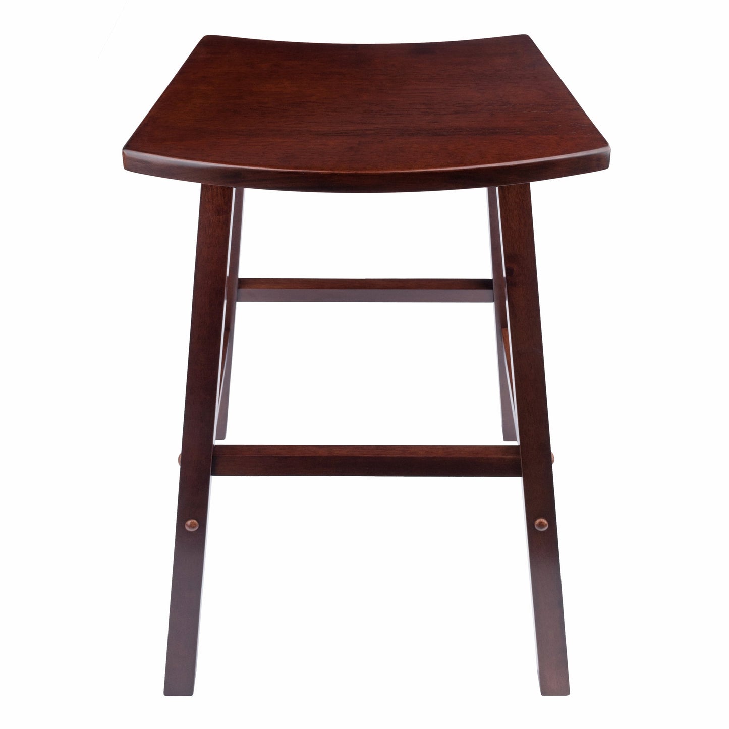 Katashi Fan Shape Bar Stool, Walnut