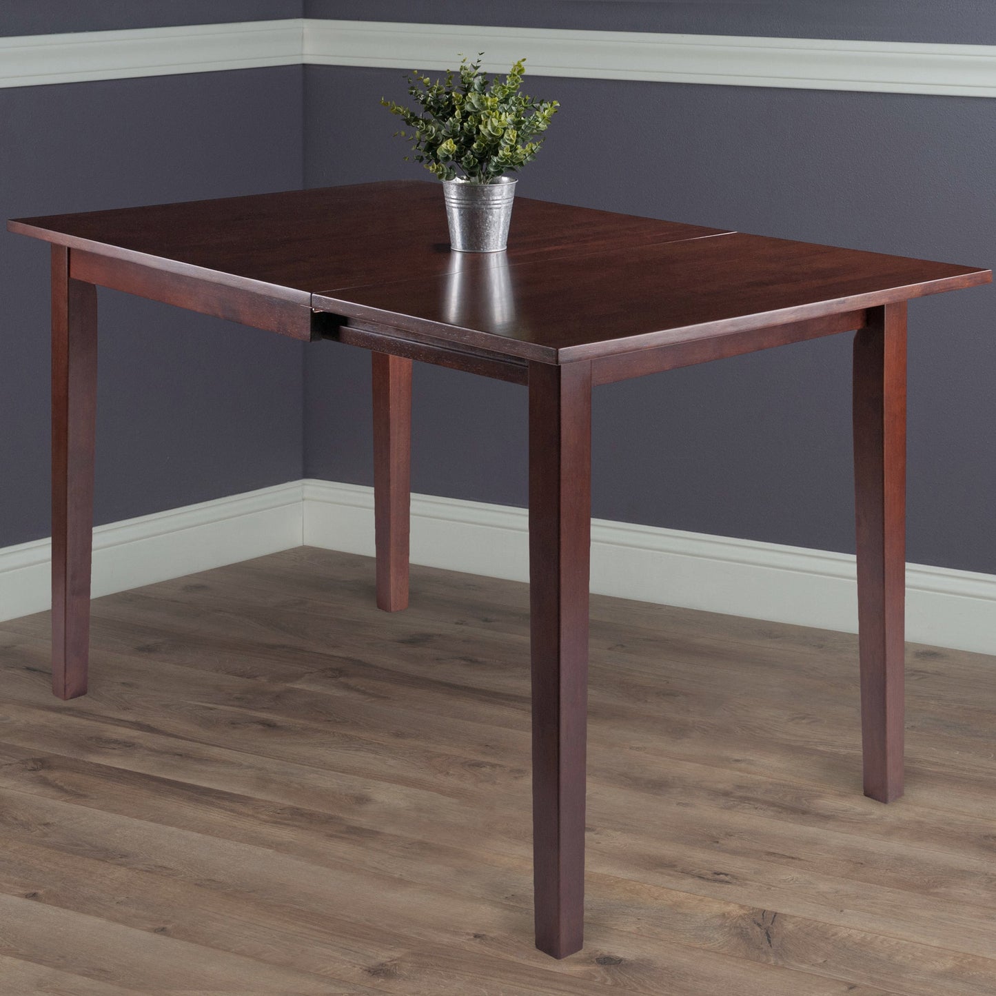 Perrone Drop Leaf Dining Table, Walnut