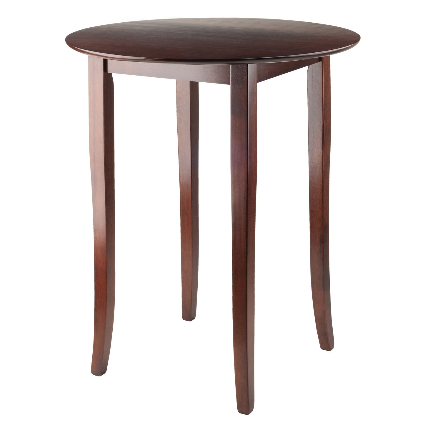 Fiona Round High Table, Walnut