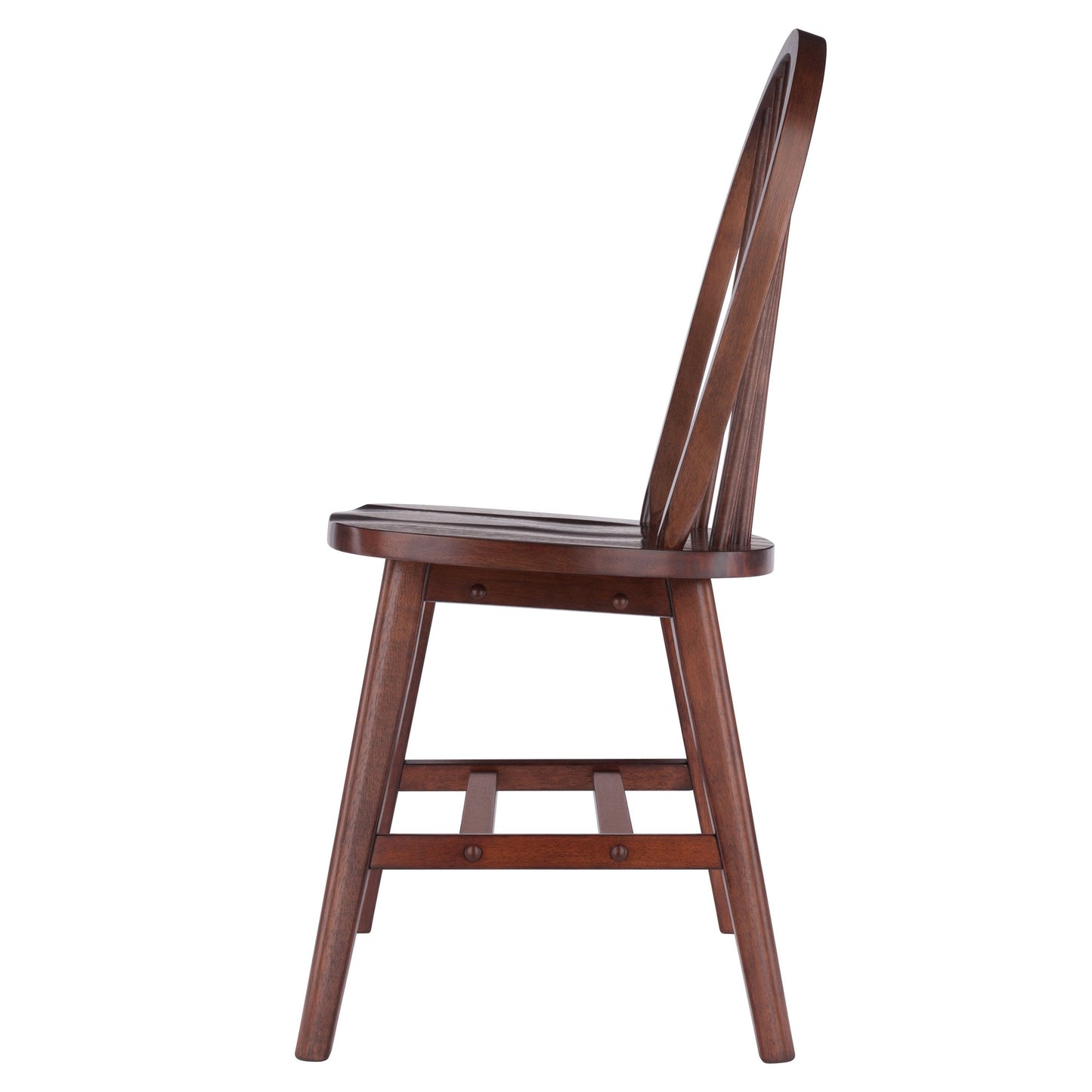 Windsor 2-Pc Chair Set, Walnut