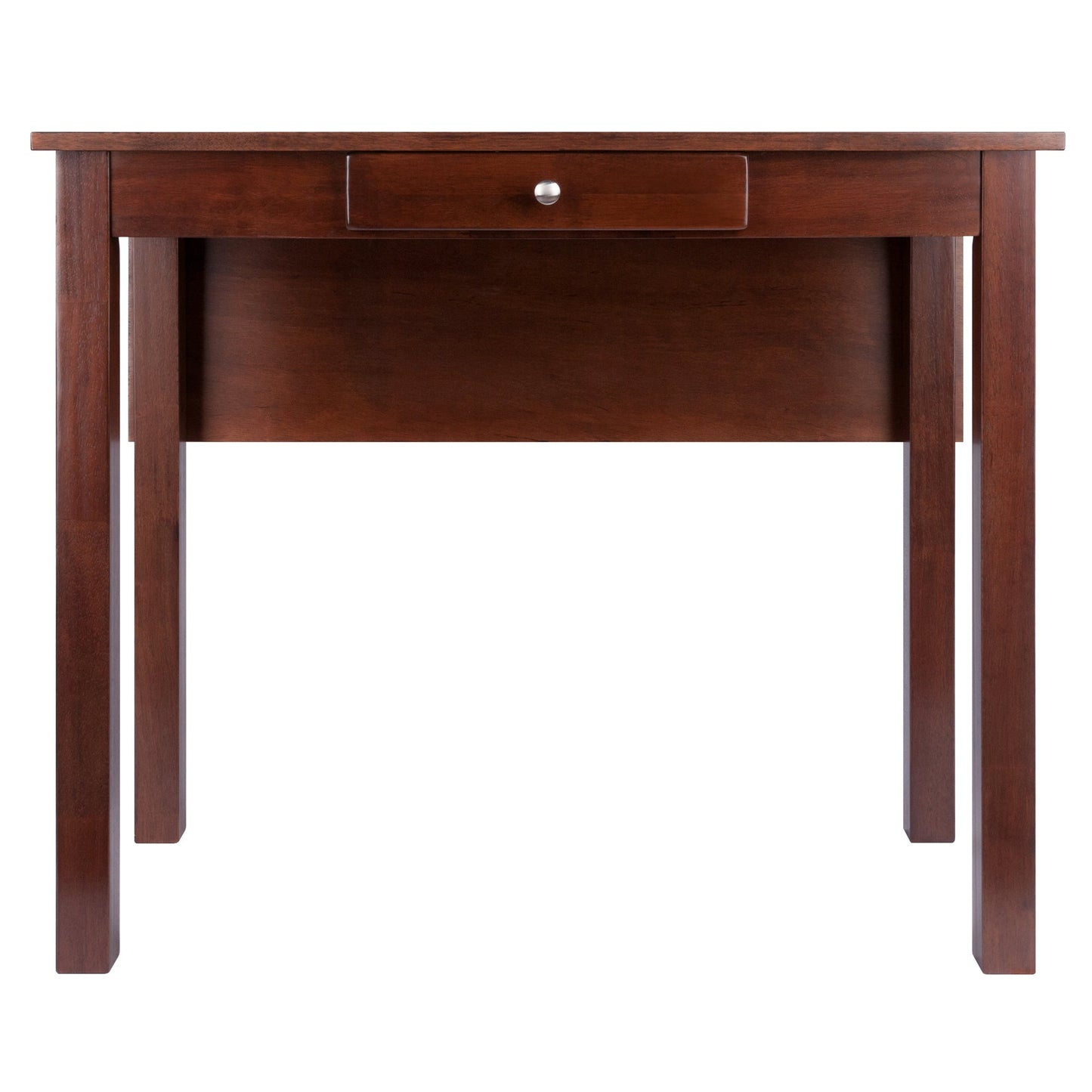 Perrone High Table with Drop Leaf, Walnut