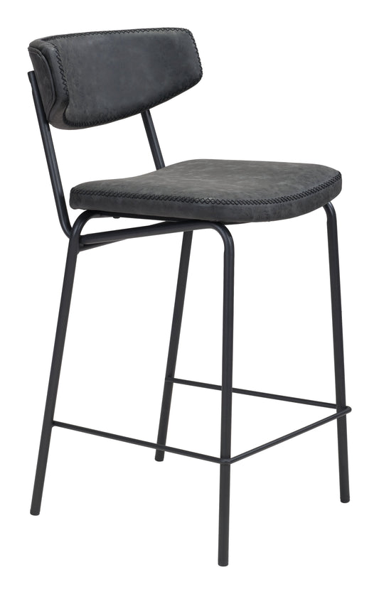 Sharon Counter Stool (Set of 4) Vintage Black