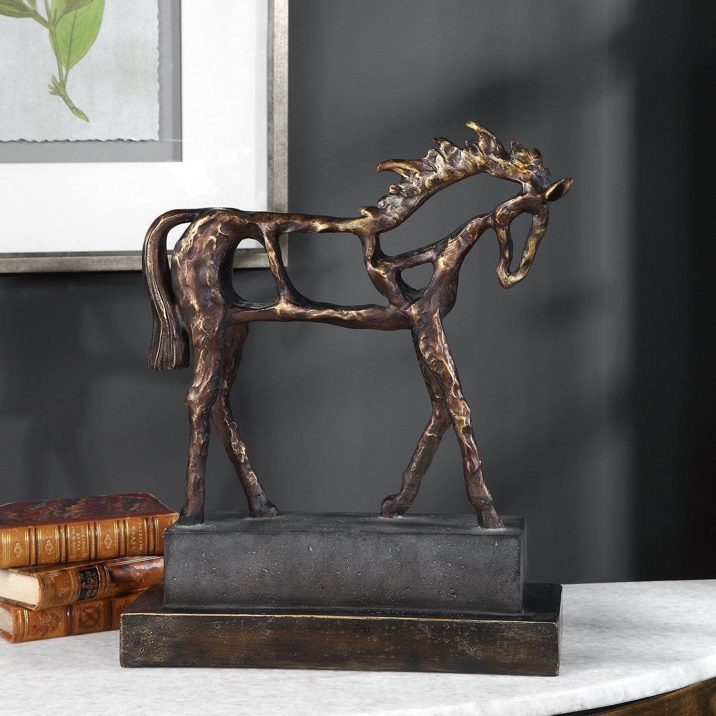 Uttermost Titan Horse Sculpture