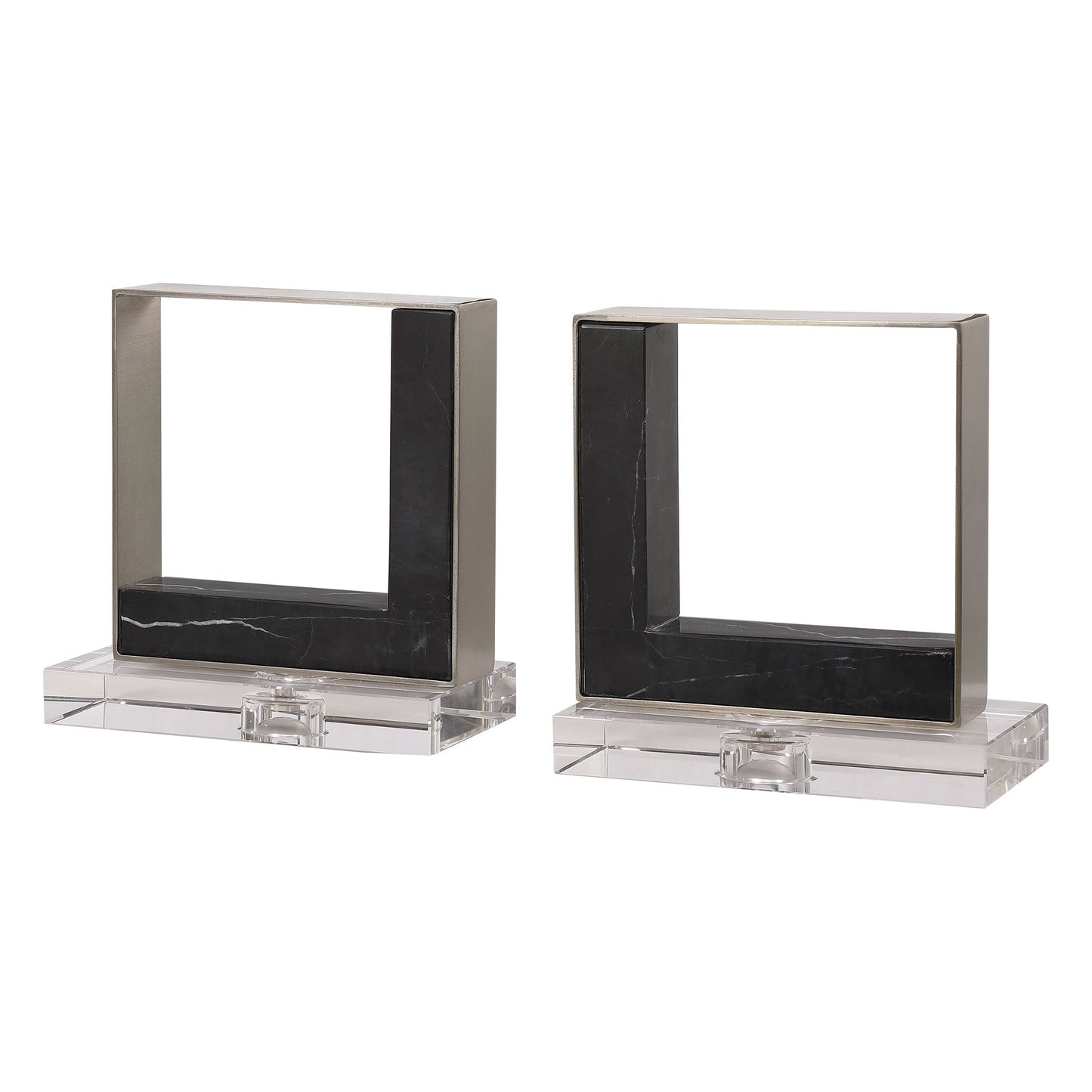 Uttermost Tilman Modern Marble Bookends, S/2