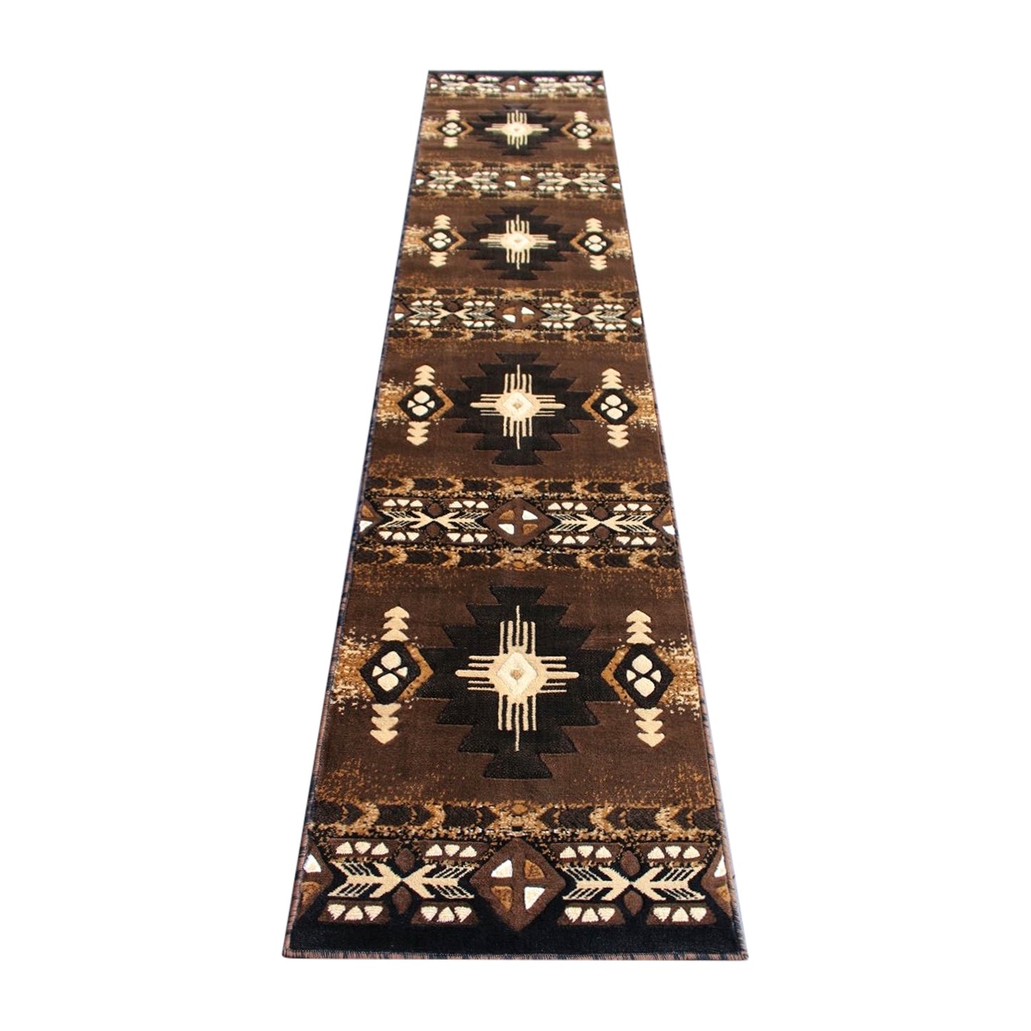 2x10 Rustic Chocolate Area Rug ACD-RG783-210-CO-GG