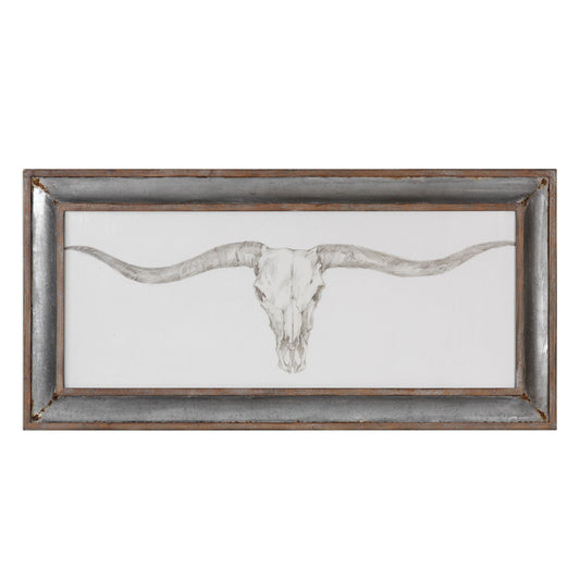 Uttermost Western Skull Mount Print