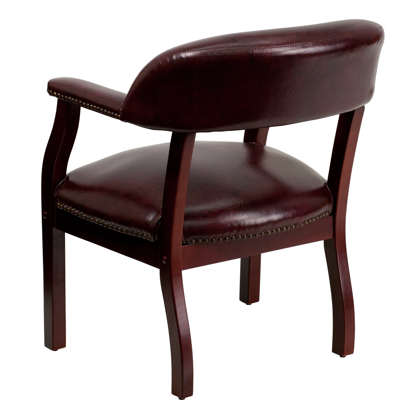 Oxblood Vinyl Guest Chair B-Z105-OXBLOOD-GG