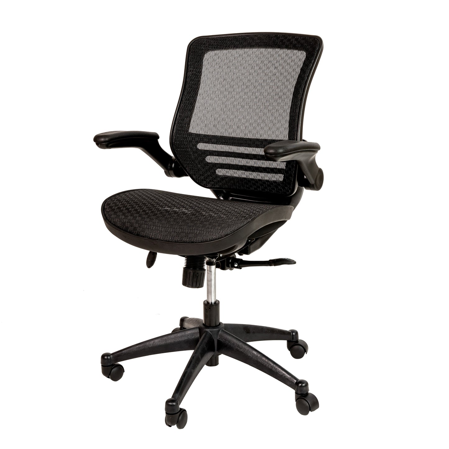 Black Mid-Back Mesh Chair BL-8801X-BK-GG