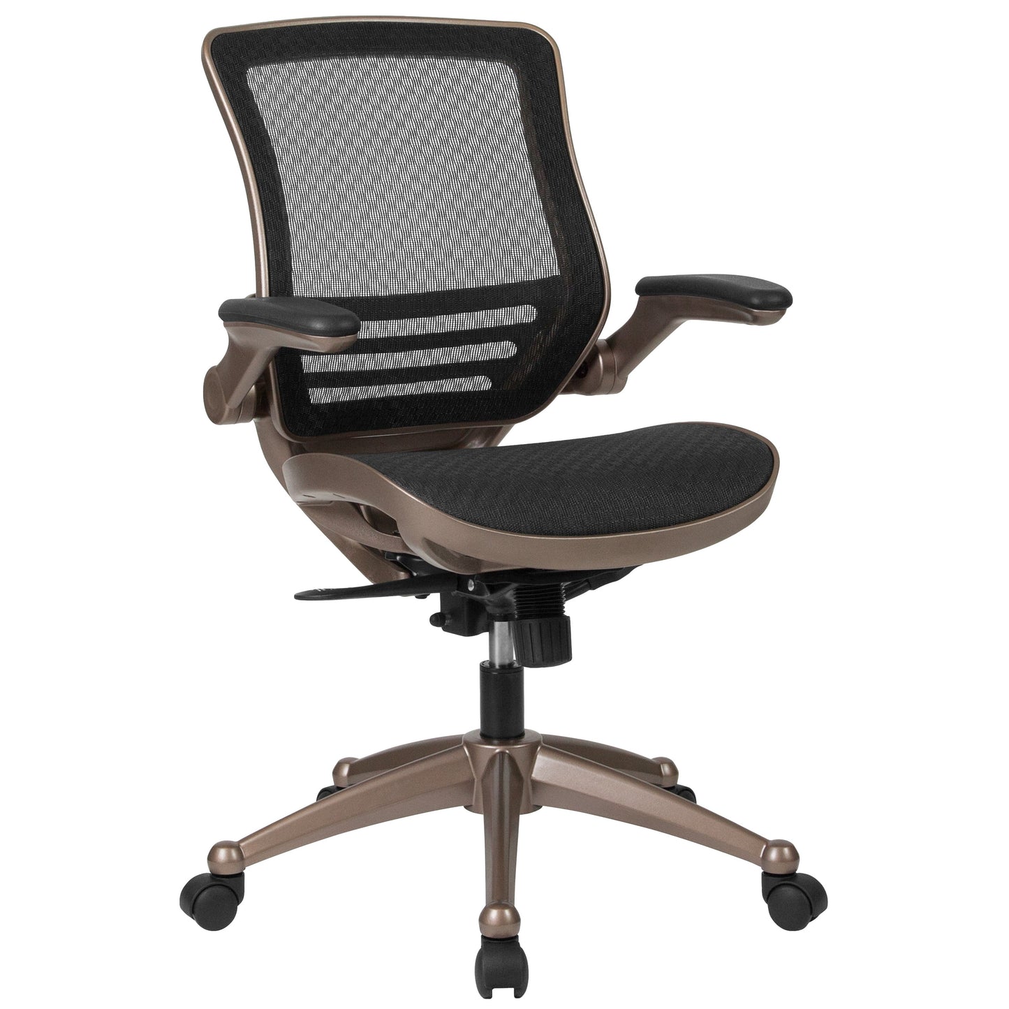 Black Mid-Back Mesh Chair BL-8801X-GG