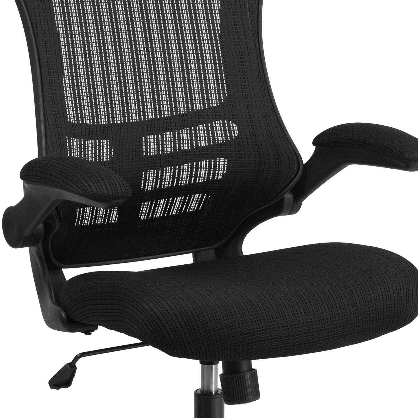 Black High Back Mesh Chair BL-X-5H-GG