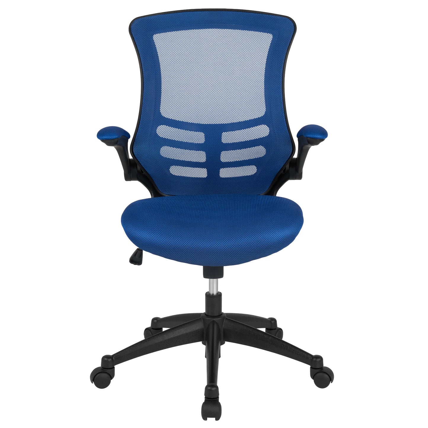 Blue Mesh Mid-Back Desk Chair BL-X-5M-BLUE-GG