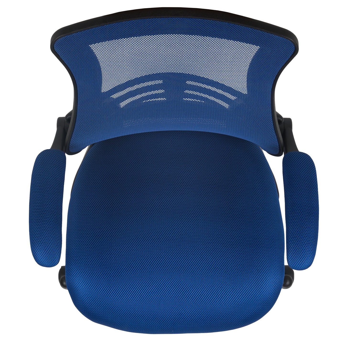 Blue Mesh Mid-Back Desk Chair BL-X-5M-BLUE-GG