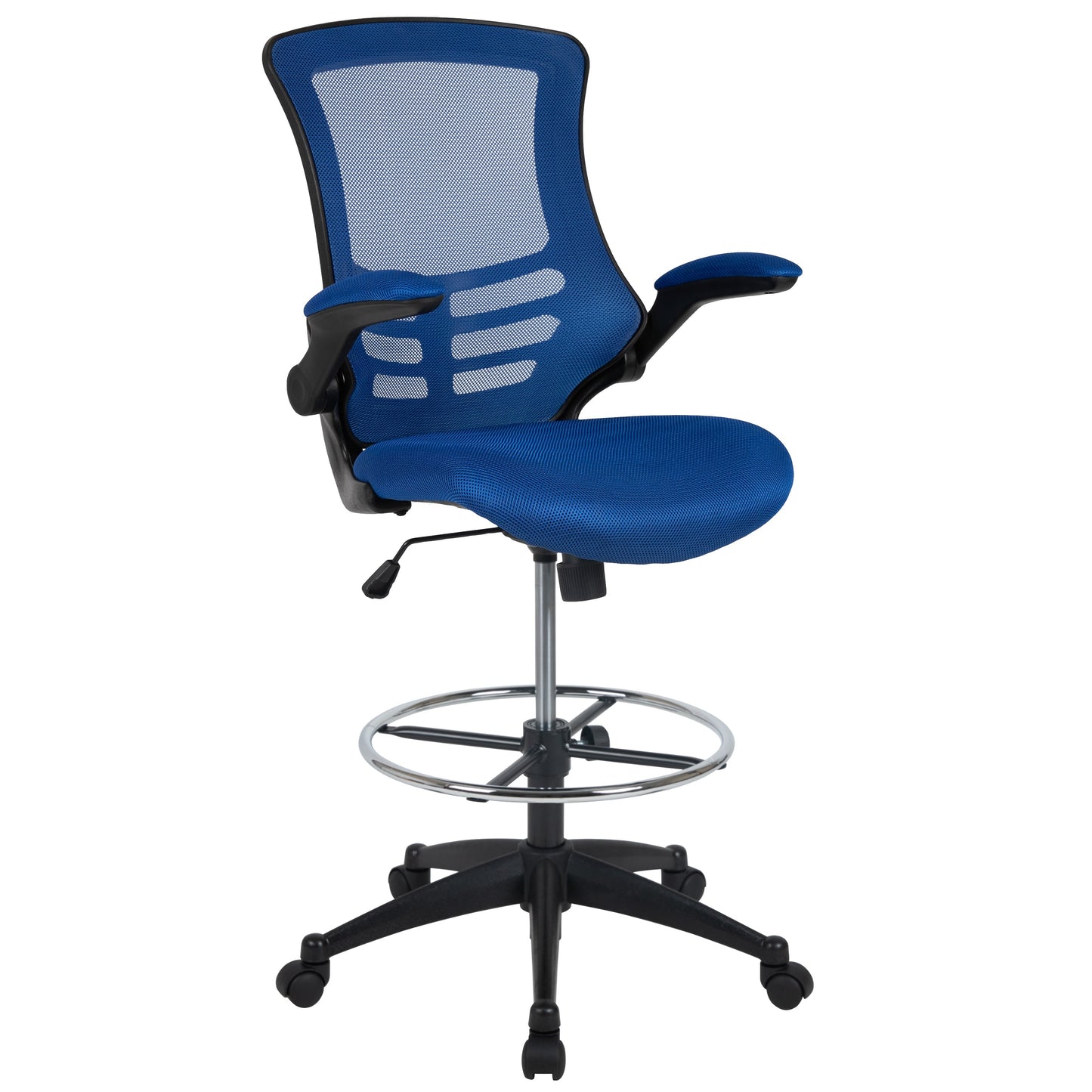 Blue Mesh Draft Chair BL-X-5M-D-BLUE-GG