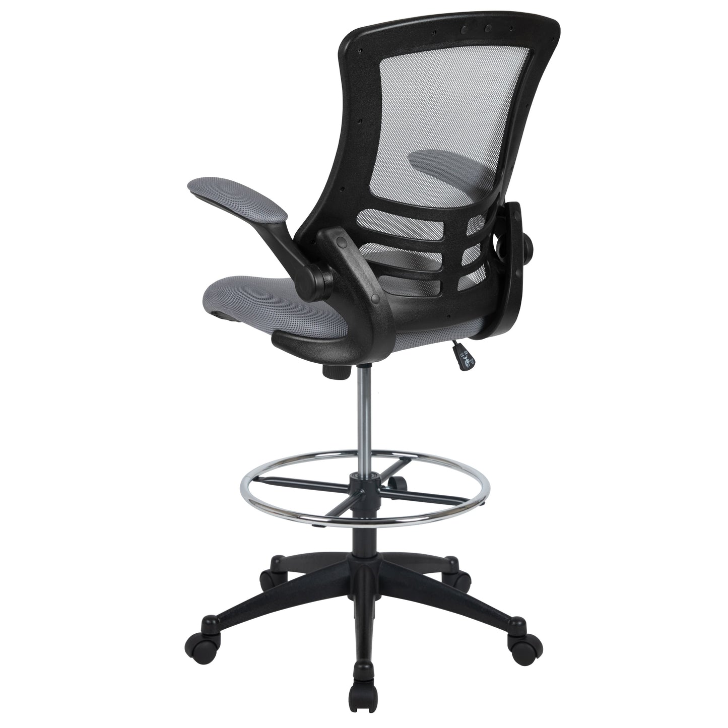 Dark Gray Mesh Draft Chair BL-X-5M-D-DKGY-GG