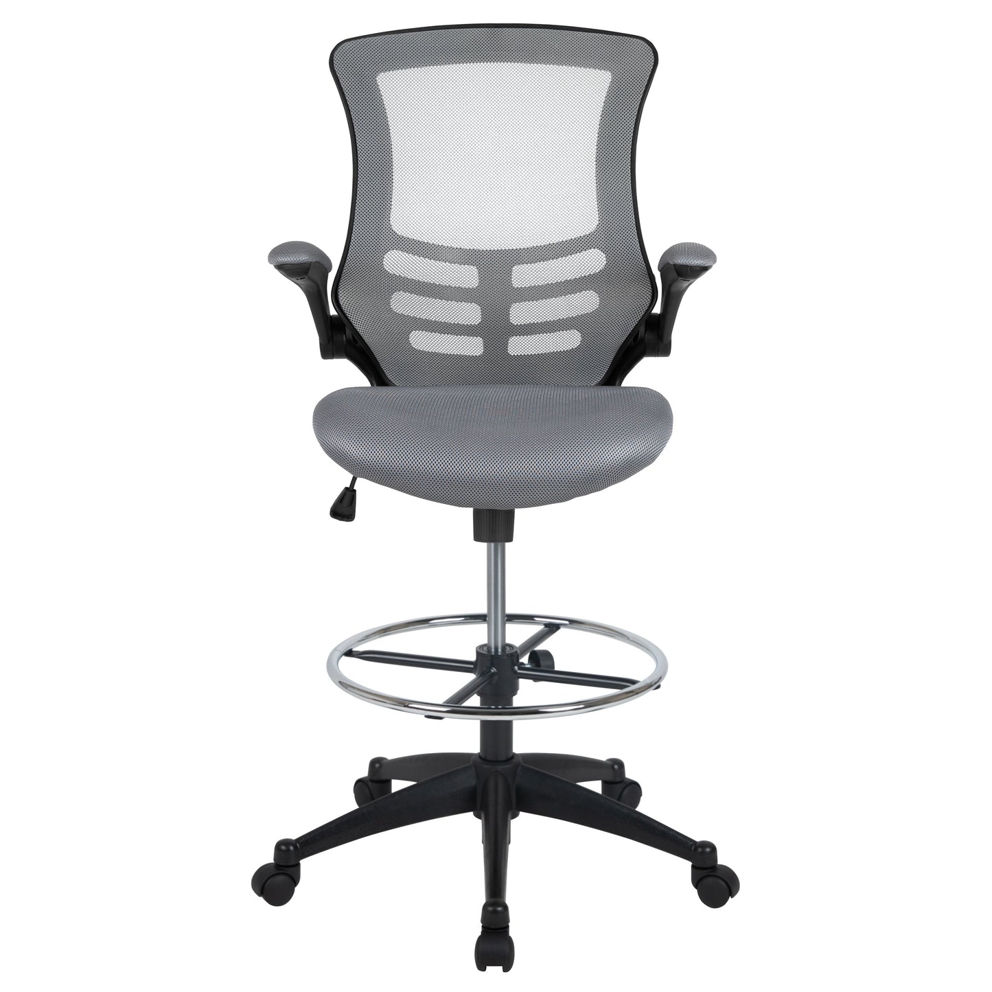 Dark Gray Mesh Draft Chair BL-X-5M-D-DKGY-GG