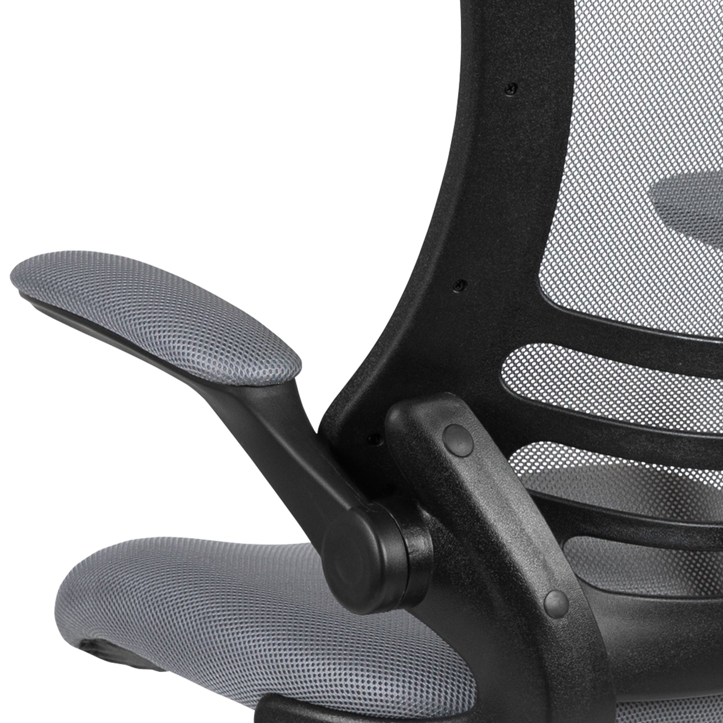 Dark Gray Mesh Draft Chair BL-X-5M-D-DKGY-GG