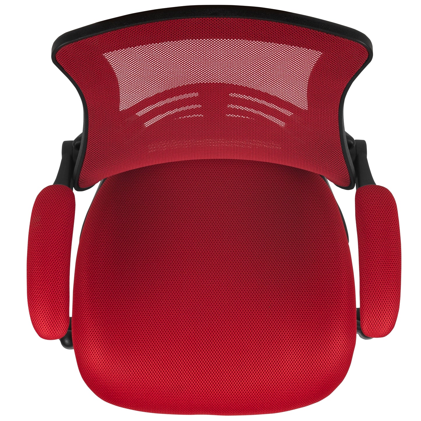 Red Mesh Draft Chair BL-X-5M-D-RED-GG