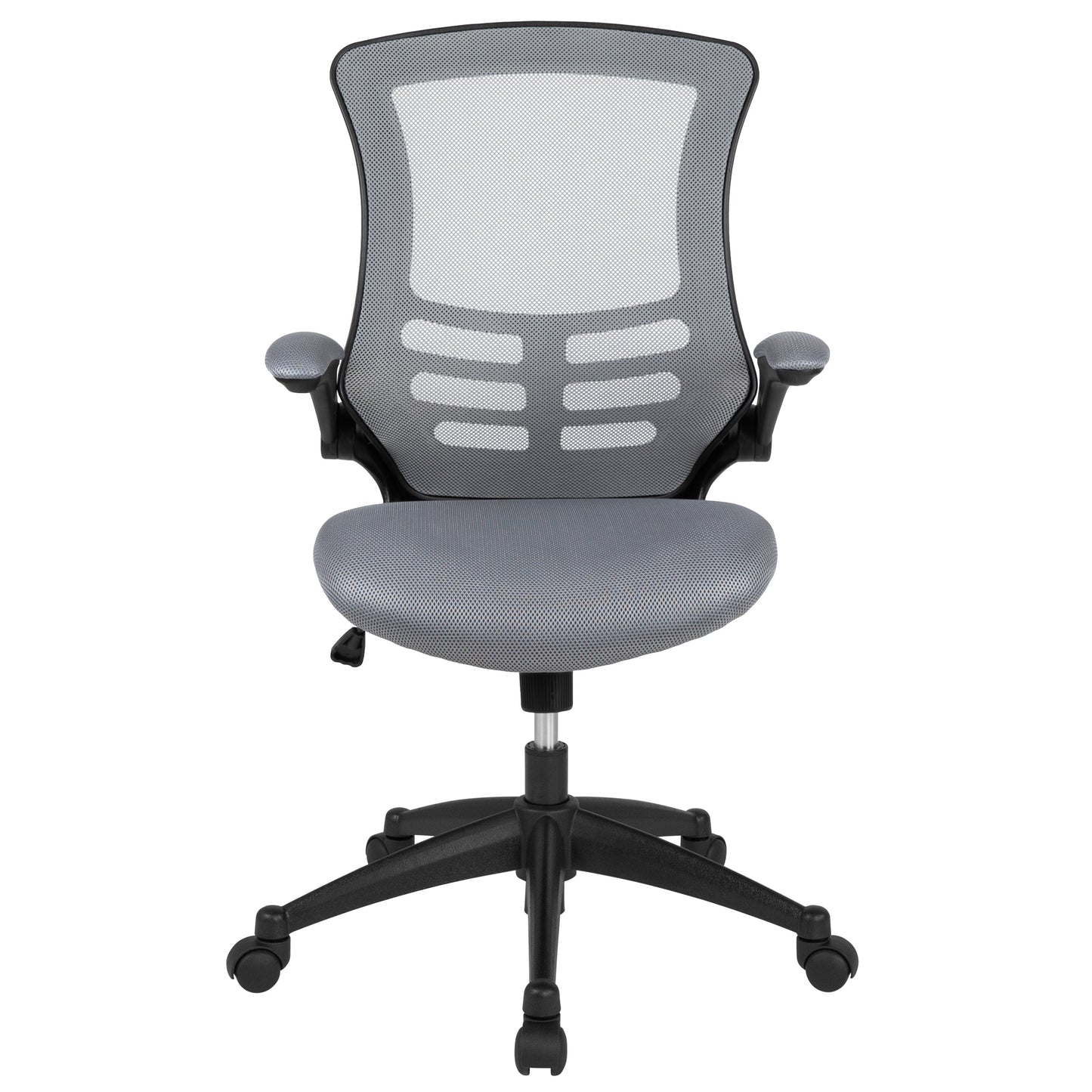 Dark Gray Mesh Mid-Back Chair BL-X-5M-DKGY-GG