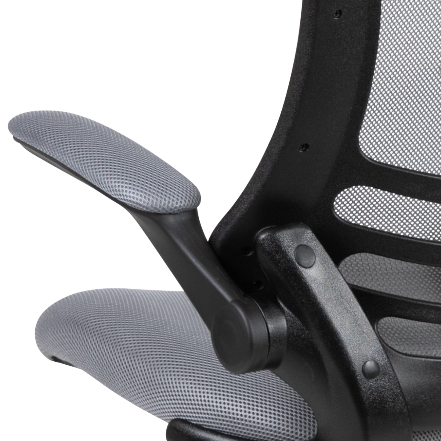 Dark Gray Mesh Mid-Back Chair BL-X-5M-DKGY-GG