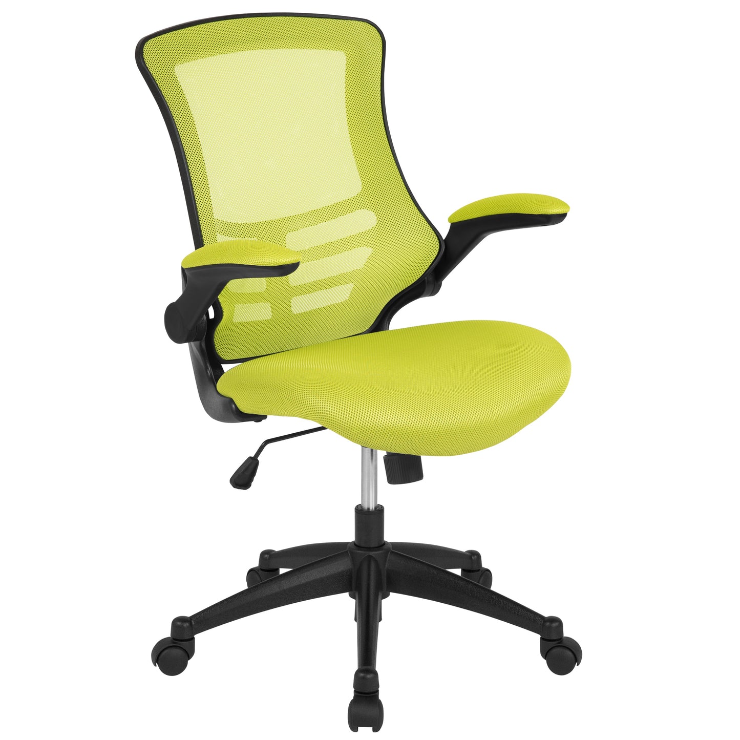 Green Mesh Mid-Back Desk Chair BL-X-5M-GRN-GG