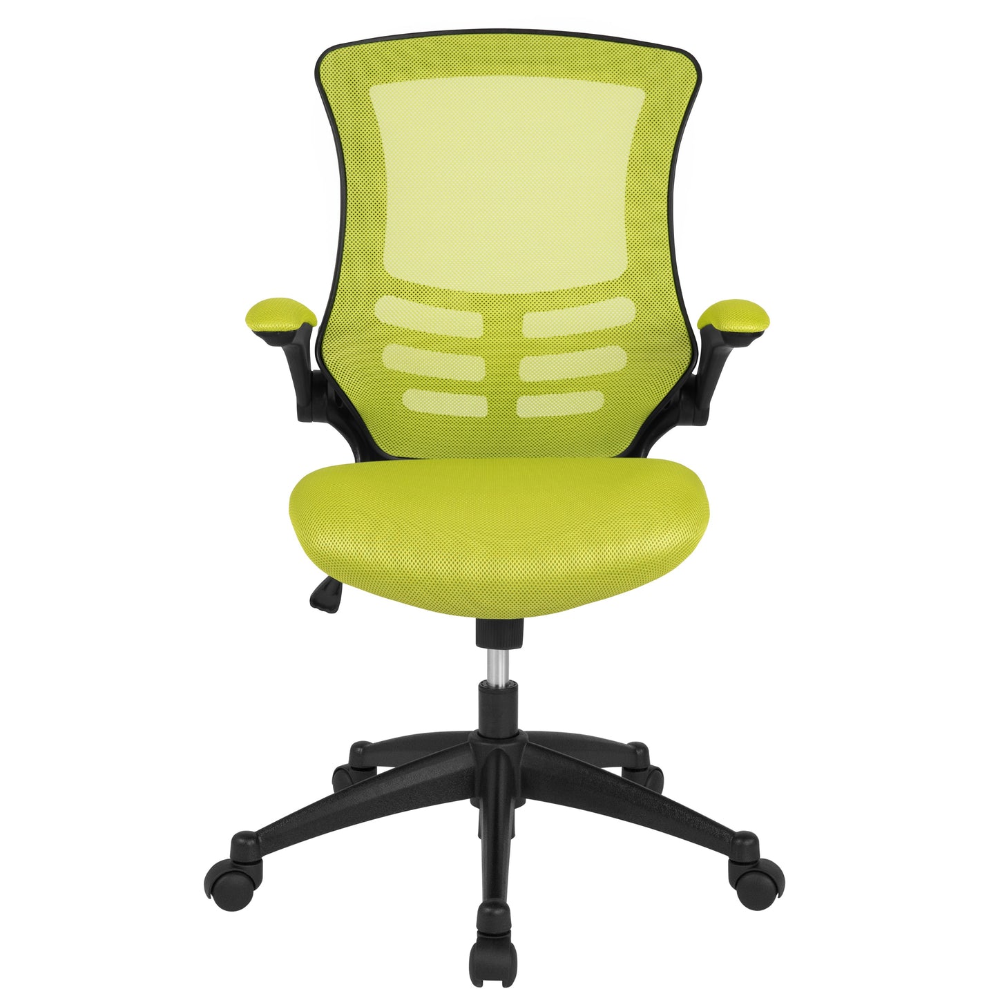 Green Mesh Mid-Back Desk Chair BL-X-5M-GRN-GG