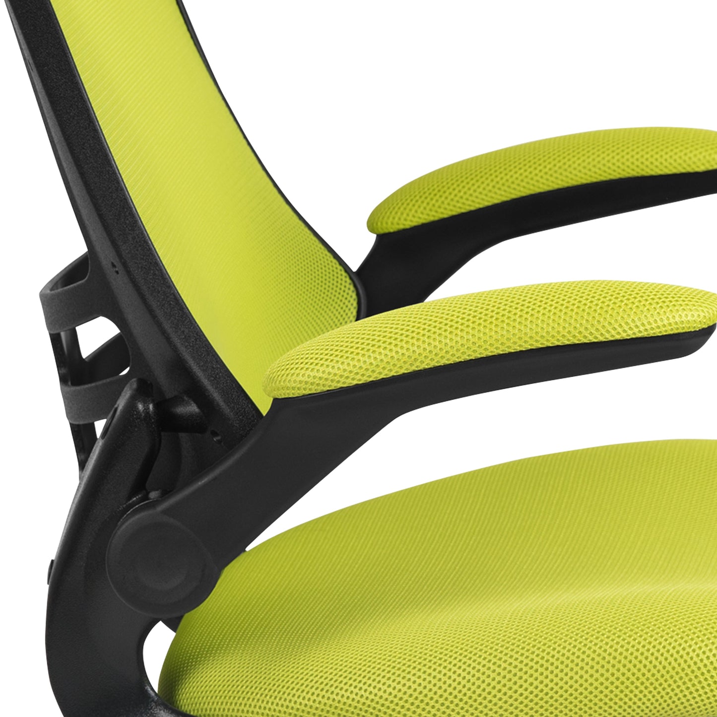 Green Mesh Mid-Back Desk Chair BL-X-5M-GRN-GG