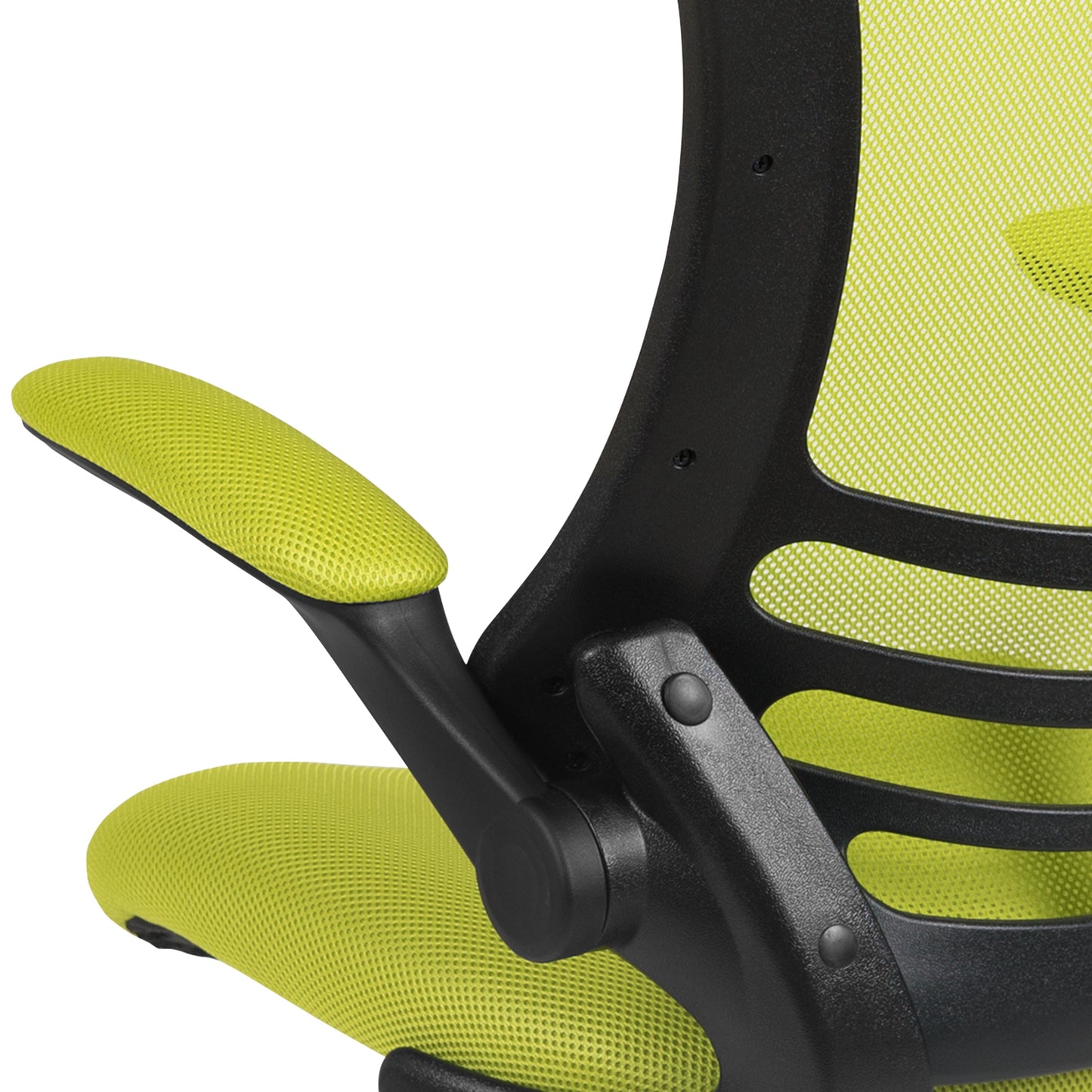 Green Mesh Mid-Back Desk Chair BL-X-5M-GRN-GG