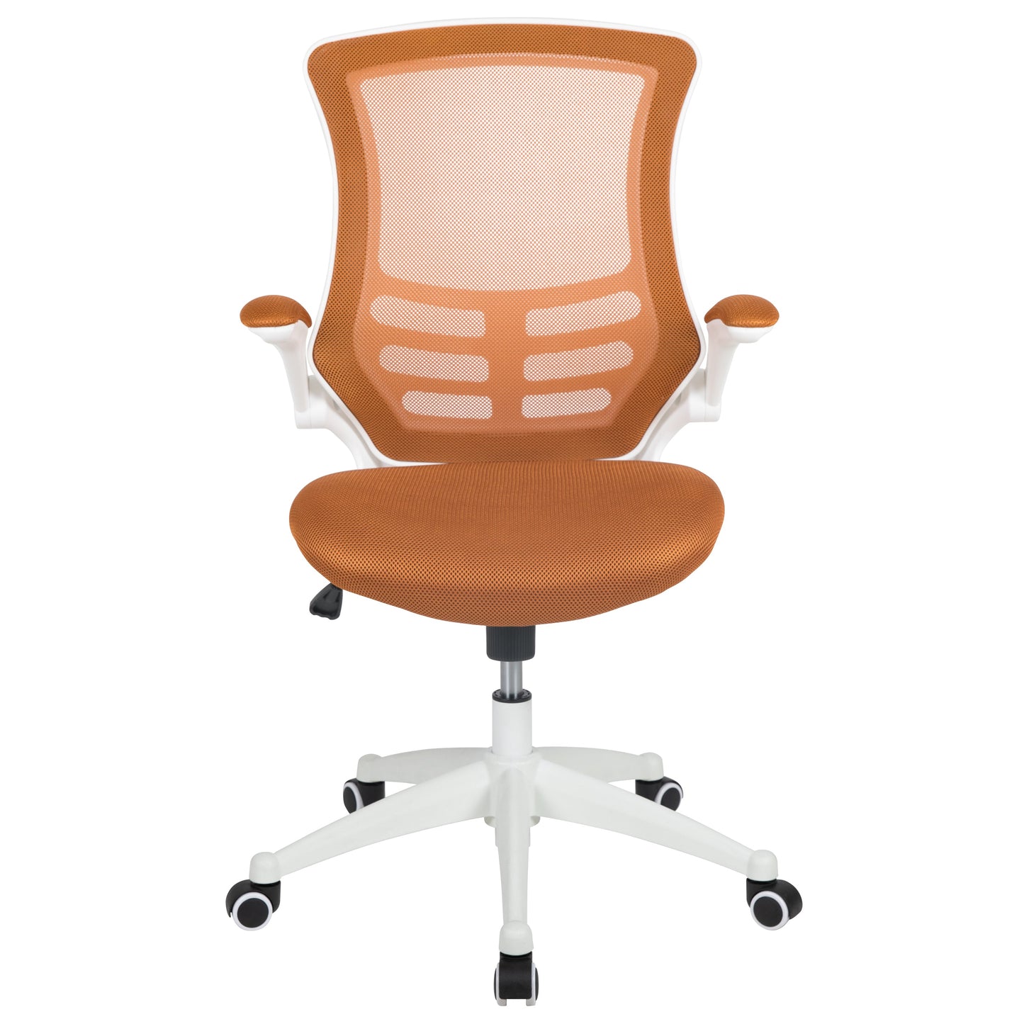 Tan Mesh Mid-Back Desk Chair BL-X-5M-WH-TAN-GG