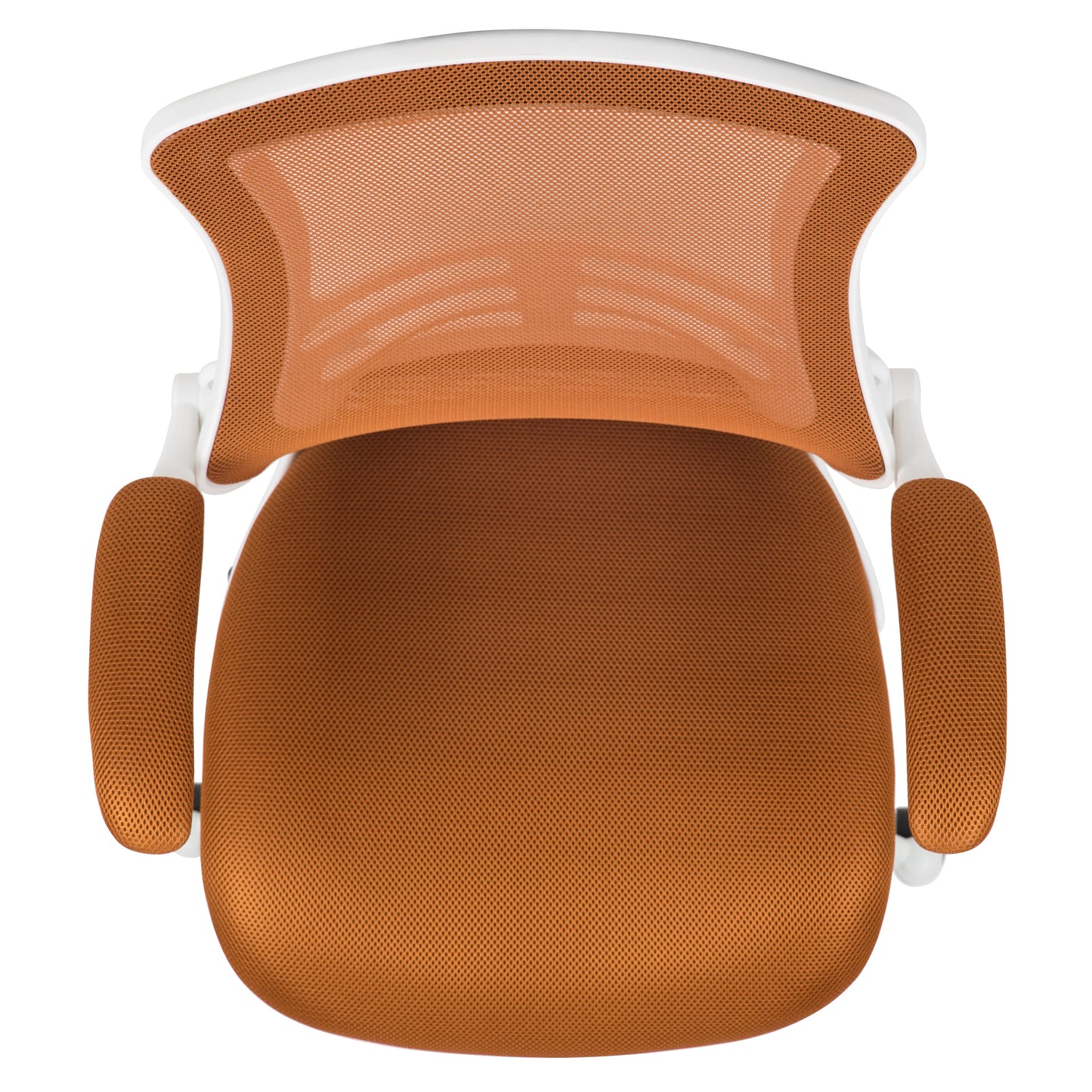 Tan Mesh Mid-Back Desk Chair BL-X-5M-WH-TAN-GG