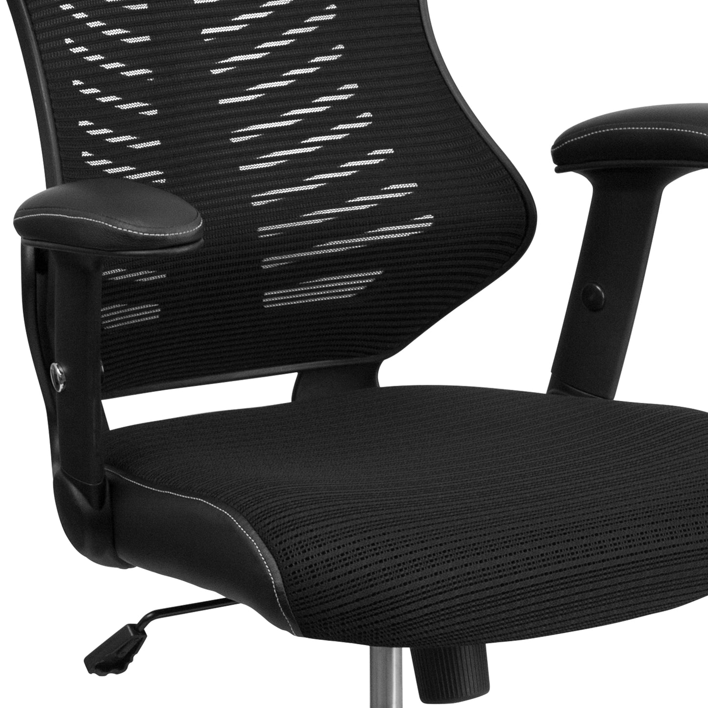 Black High Back Mesh Chair BL-ZP-806-BK-GG