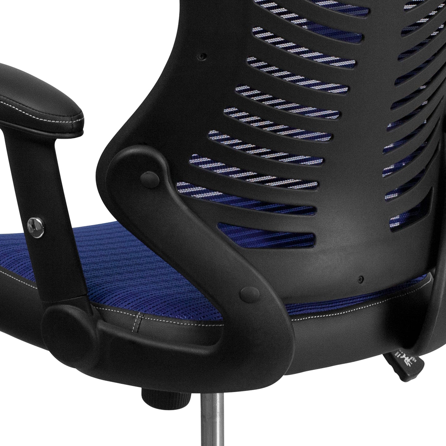 Blue High Back Mesh Chair BL-ZP-806-BL-GG