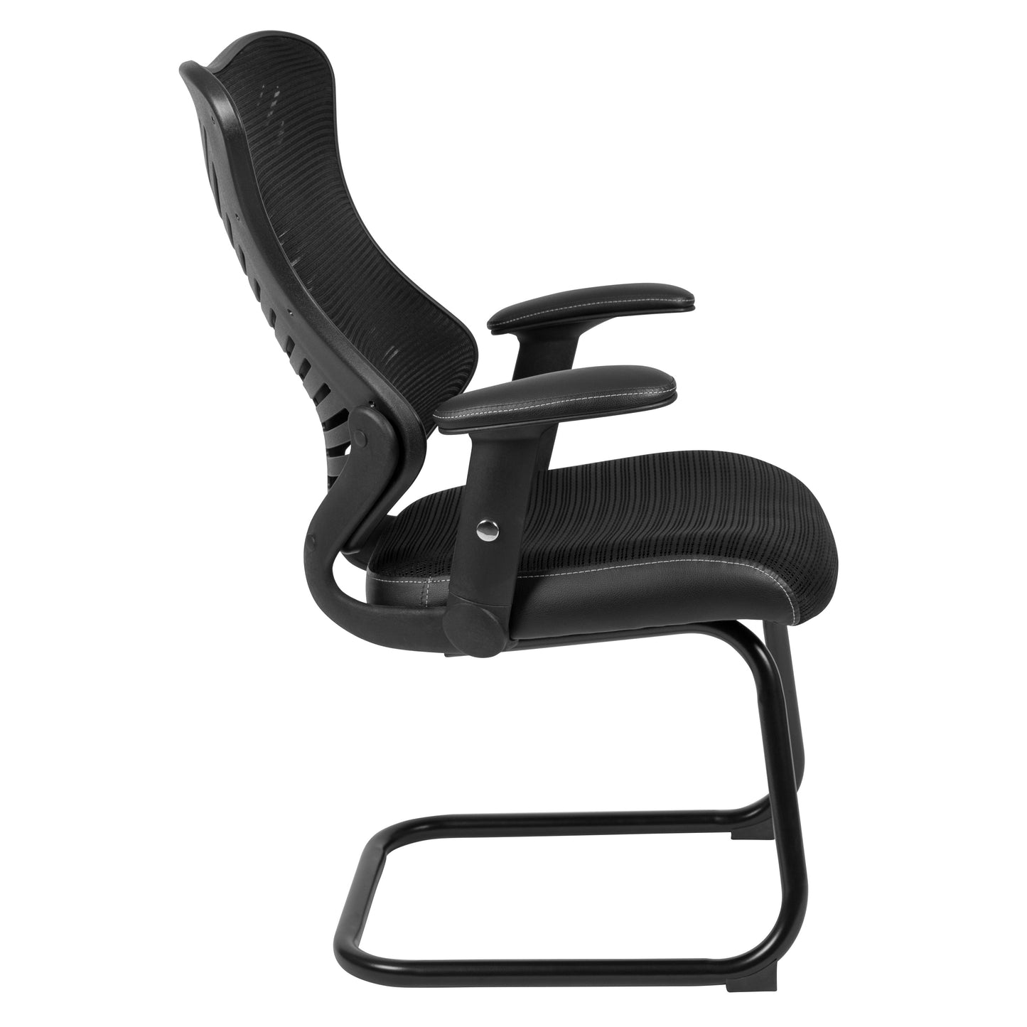 Black Mesh Sled Base Chair BL-ZP-806C-GG