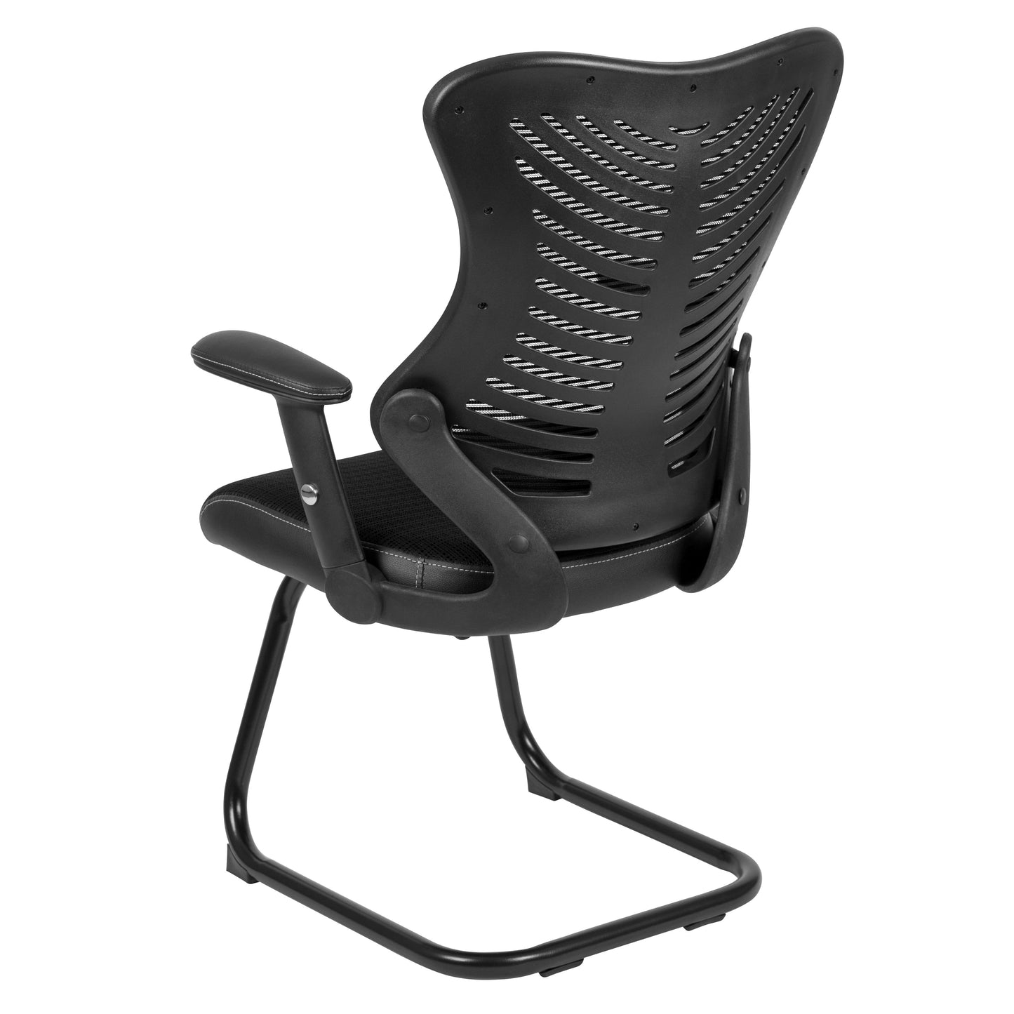 Black Mesh Sled Base Chair BL-ZP-806C-GG