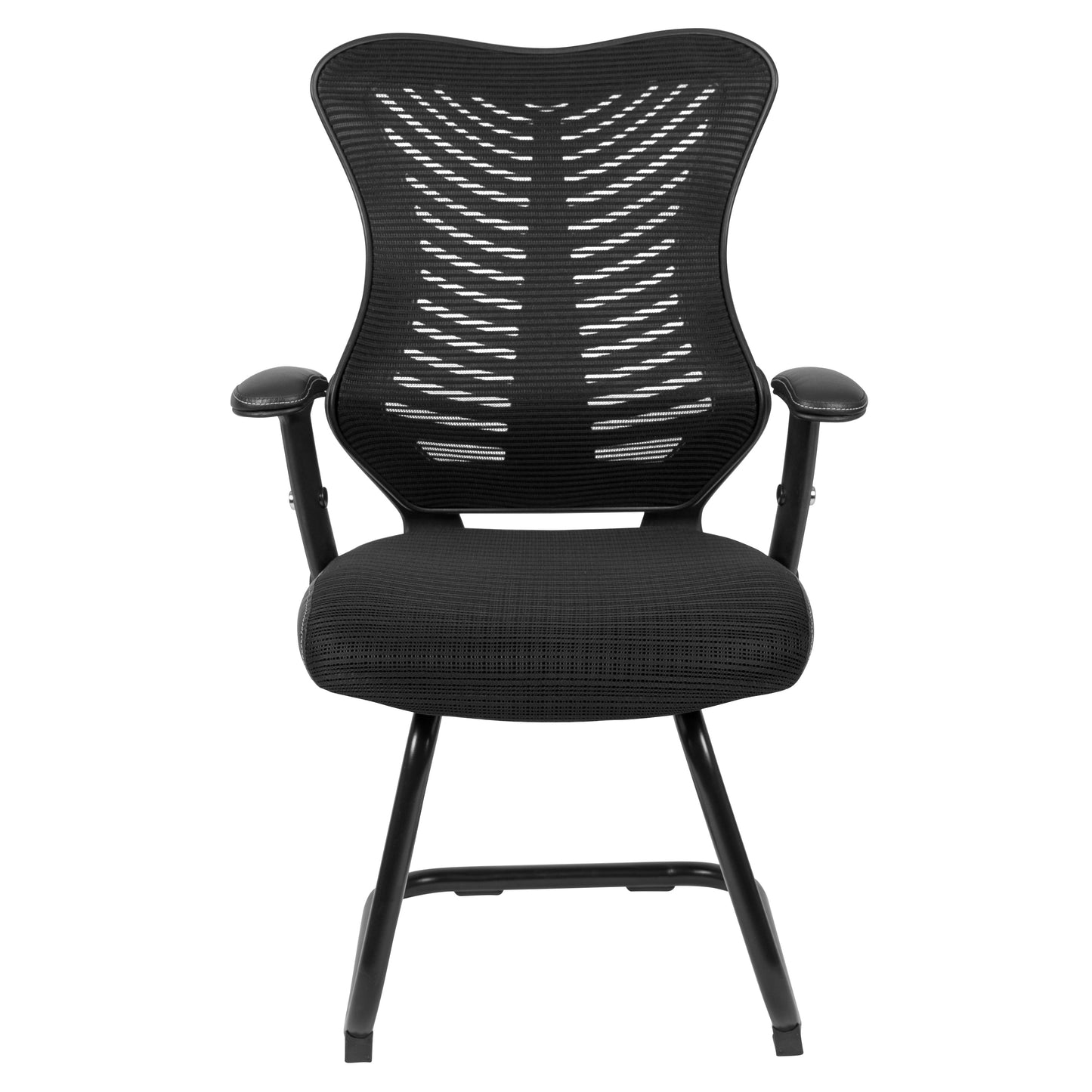 Black Mesh Sled Base Chair BL-ZP-806C-GG