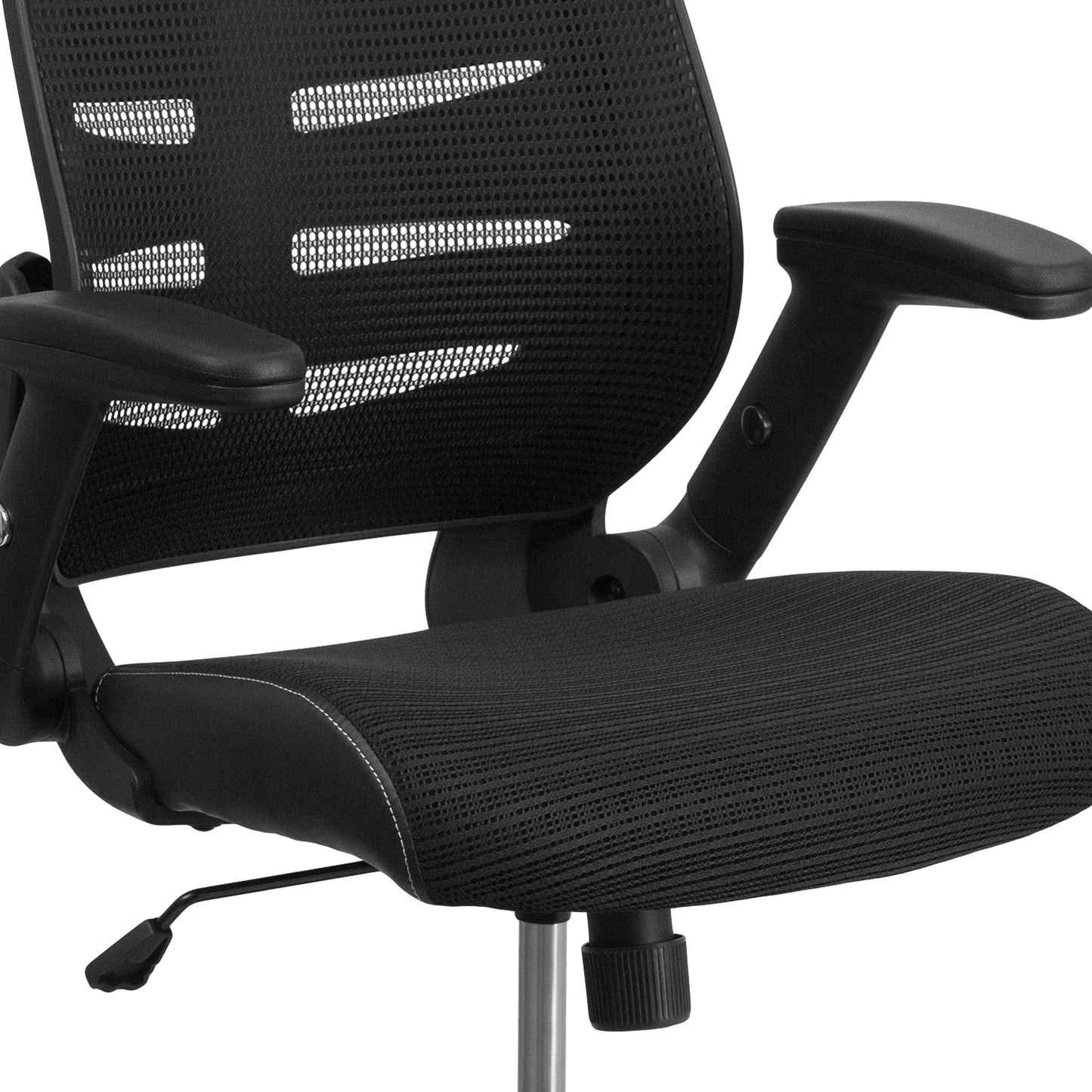 Black High Back Mesh Chair BL-ZP-809-BK-GG